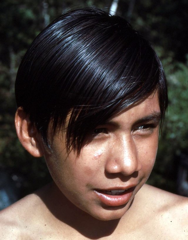 Miguel Angel as a boy